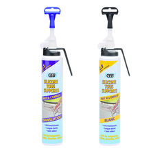 Joint silicone antimoisisurre à pistolet intégré | Silicone tous support 2 en 1