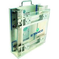 Fixation invisible pour panneaux de façades | Rail C Inversé