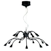 Suspension métallique équipée de 18 spots | Halus