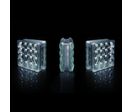 Pavé de verre lumineux pour montage emboîté | Illuminate BLOX