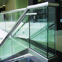 Système de balustrade en verre sans cadre | Dry Glaze Taper-Loc