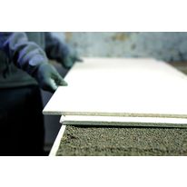 Plaque de plâtre et fibre cellulosique pour réalisation de chapes sèches | Rigidur Sol