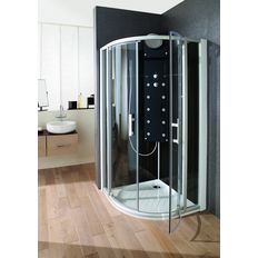 Cabine de douche en trois décors | Ideco VIP