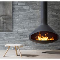 Revêtement décoratif en ardoise traditionnelle pour murs intérieurs | DECOPANEL ARDOISE