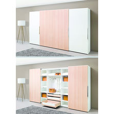 Système coulissant pour portes de placards grand format | Topline XL