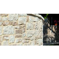 Parement mural en pierre reconstituée d'aspect pierre blonde | Parement Concerto