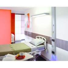 Gaine et éclairage coordonnés pour chambre d'hôpital | Ladybird