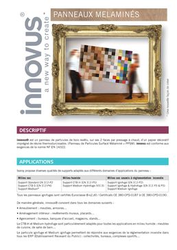 Feuille de stratifié en 25 teintes et décors | Innovus HPL High Gloss