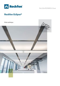 Rockfon Eclipse® | Système d'îlots acoustiques suspendus sous plafond