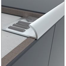 Profilé d’arrêt pour la protection des arrêtes des angles carrelés | ARRONDI 