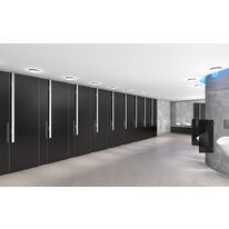 Cabines sanitaires en panneaux sandwich avec surface HPL | EF-3 Altus 