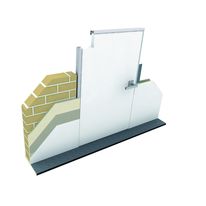 Cadre invisible pour intégration d'une porte battante | Argenta Invisidoor