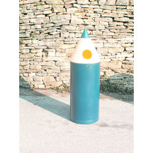 Poubelle pour aires de jeu | Pencil Litter Bin