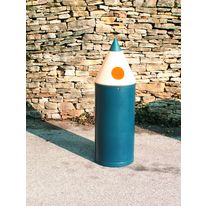 Poubelle pour aires de jeu | Pencil Litter Bin