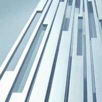 Radiateur inox à lames crantées | Stradivari