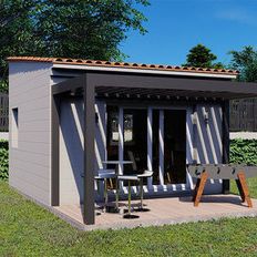Système modulaire & évolutif - lodges / rénovations / extensions de 20 à 60 m² | BATI-FABLAB