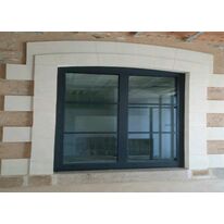 Ouvrant de service coupe-feu aluminium - EI30 | Gamme AluTeq