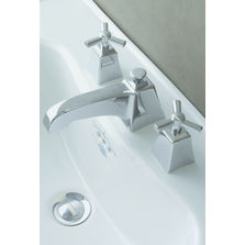 Mélangeurs en laiton chromé pour salle de bains | Time