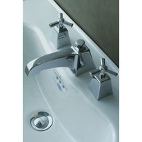 Mélangeurs en laiton chromé pour salle de bains | Time