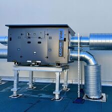 Centrales double flux verticales avec échangeurs : CAD HR OPTIMAL + version C4