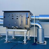 Centrales double flux verticales avec échangeurs : CAD HR OPTIMAL + version C4