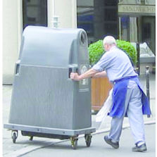 Conteneur pour collecte du verre ou de plastique | Movéa