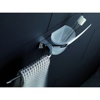 Accessoires de bain en acier et en verre | Mu