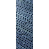 Revêtement mural en pierre noire irrégulière | Etna