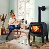 Poêle à bois en fonte | Apella Leda