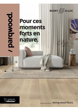 Lames en fibres de bois HDF avec plaquage chêne de 0,6 mm | Parqwood