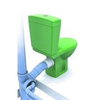 Raccords en PVC blanc pour WC | Raccords pour WC