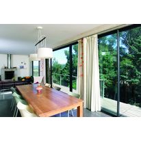 Fenêtre et porte-fenêtre en aluminium à ouvrant caché | FENETRE ALU KASSIOPEE