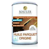 Huile incolore mate pour revêtements de sols en bois | Huile Parquet Origine