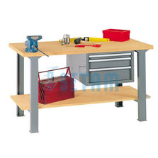 Établi avec plan de travail, étagère et bloc tiroirs | Alpa 40