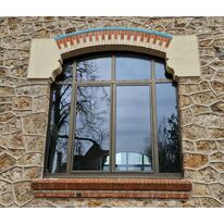 Fenêtre vantail à rupture de ponts thermiques- E 60 | Gamme SteelTeq 