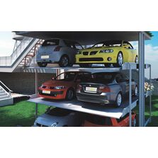 Plateforme de stationnement pour 3 véhicules avec fosse | Sublift