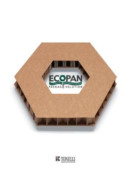 Panneaux en carton à structure nid d'abeille pour le secteur de l'emballage | Panneaux Ecopan