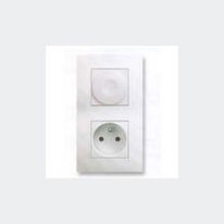 Appareillages pour pose encastrée ou sur goulotte