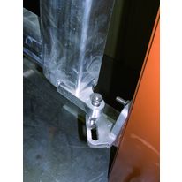 Paumelles réglables en hauteur pour portail | Système Ligne