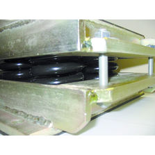 Boîte à ressorts antivibratoire et antisismique pour équipements techniques lourds | SAMP 4500/4-2