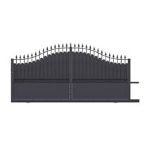 Portail coulissant acier | Dommartin plein sur mesure