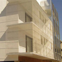 Maillage décoratif spiralé en inox pour habillage | Maille articulée