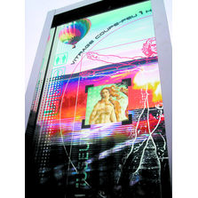 Cloison vitrée CF ou PF imprimée | EMV + Imagiglass