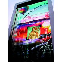 Cloison vitrée CF ou PF imprimée | EMV + Imagiglass