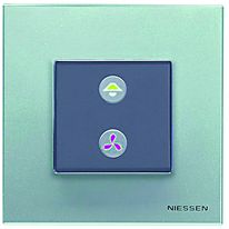 Appareillages muraux à boutons poussoirs rétroéclairés | Zenit