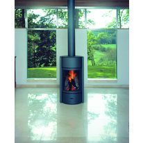 Cheminée à porte giratoire escamotable en 3 positions | Stûv 30 / Stûv 30-in