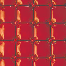 Carrelage mural d'aspect cuir matelassé | Chesterfield