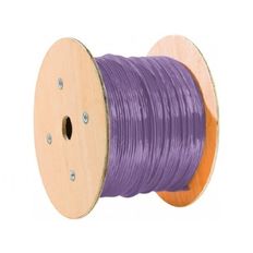 Câble monobrin u/ftp CAT6A violet LS0H rpc dca Dexlan - 500M | Réf. 613039