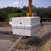 Ouvrage de chasse pour eaux brutes | Chasse Dunex