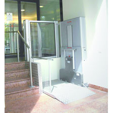 Elévateur PMR pour demi-niveaux jusqu'à 120 cm | Pass Dome VE 1 200